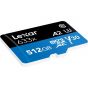 TARJETA DE MEMORIA MICROSDXC 512GB HIGH PERFORMANCE UHS-I CON ADAPTADOR SD LEXAR 633X