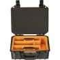 Estuche de alta resistencia Vault V200WD Negro con Divisiones