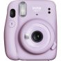 Cámara Fujifilm Instantánea Instax Mini 11 Morada + 2 pack + Accesorios