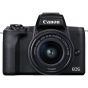 Canon EOS M50 Mark II EF-M 15-45 mm IS STM + EF-M 55-200mm f/4.5-6.3 IS STM