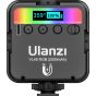 Mini Lámpara de luz LED Ulanzi de Video RGB Recargable VL49PRO