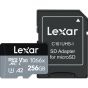 Tarjeta Lexar Micro 256GB 1066X Professional - up to 160MB/s read, up to 120MB/s write, C10, U3, V30, A2