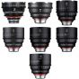 Lente Rokinon Xeen 14, 16, 24, 35, 50, 85, 135mm Cine 7 Lens Bundle (Sony E)