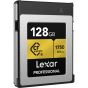 Lexar® Professional CFexpress™ Type B Card Gold Serie128GB—Up to 1750MB/s read, up to 1500MB/s write