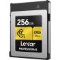 Lexar® Professional CFexpress™ Type B Card Gold Serie256GB—Up to 1750MB/s read, up to 1500MB/s write