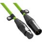 XLR CABLE 3M Verde