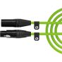 XLR CABLE 3M Verde