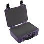 Estuche de alta resistencia Vault V200C Morado con Foam
