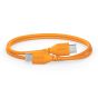 Cable Rode SC22 Orange USB-C a USB-C de 30 cm. para conectar micrófonos USB-C a computadoras