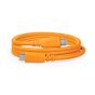 Cable de Alta Calidad RODE SC27 ORANGE  USB-C a USB-C Longitud de 2 mts