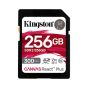 Tarjeta De Memoria Kingston SD 256GB UHS-II U3 V90 300 MB/s
