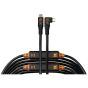 Kit de cables Tether Tools LeverLock y Optima (9.4m, negro antirreflectante, en ángulo recto)