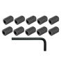 Juego de 10 pernos Tether Tools de reemplazo para accesorios AeroTrac (ATASS-10)