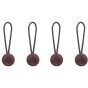 Paquete con 4 Conectores Peak Design de anclaje con correa (Color Morado Eclipse) 4PK-AN-EP-4