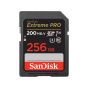 Memoria SanDisk SD 256GB UHS-I U3 V30 EXTREME PRO 200 MB/s