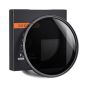 Filtro ND Variable K&F Concept ND2–ND400 52mm 1-9 pasos (KF01.1107)
