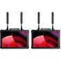 Hollyland PYRO 7 Kit, Kit de 2 Monitores 7" Transmisor y Receptor de Video Inalámbrico