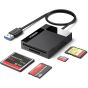 Lector Ugreen de Memorias  4 en 1 Usb 3.0