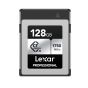 Lexar Profesional CFexpressTM Tarjeta Tipo B Serie Plata 128GB Lectura 1750MB/s Escritura 1300MB/s