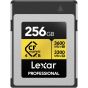 Memoria Lexar 256GB CFexpress Type B 3600 MB/s write 3300 MB/s read Professional Card Gold