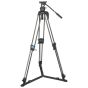 Kit de tripie de vídeo de media copa Sirui SQ75 de 75 mm con cabezal fluido S5X