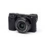 Funda protectora Easycover negra para cámara fotográfica Sony A6300