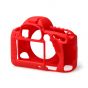 Funda protectora Easycover roja para cámara fotográfica Canon 5D Mark IV