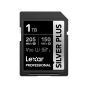 Memoria Lexar 1TB SDXC Professional SILVER PLUS UHS Up to 205MB/s read, 150MB/s write speed