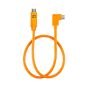 Cable Tether Tools USB-C a USB-C en ángulo recto TetherPro 20" (50cm)