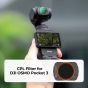 Filtro Magnético CPL K&F Concept de la serie Nano-X con revestimiento verde para DJI Osmo Pocket 3