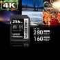 Memoria Lexar 256GB SDXC Silver Pro Class 10, U3, V60,  up to 280MB/s read, up to 120MB/s write