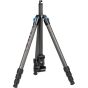 Tripie Sirui de cámaras de carbono impermeable con cabeza de bola de 360°,de viaje ST-124+ST-10X