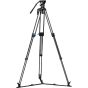 Tripie Sirui de Video de fibra de carbono SQ75 con cabezal hidráulico S5
