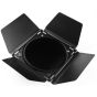 Deflector de Luz Godox Tipo Barndoor BD-04 para Flash, Incluye Filtro Panal y 4  Filtros de C