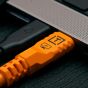 Cable USB-C TetherPro Optima de Tether Tools (4,5 m, naranja de alta visibilidad) CUC15G2ORG