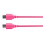 Cable Rode SC22 Pink USB-C a USB-C de 30 cm. para conectar micrófonos USB-C a computadoras