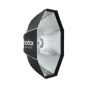 Softbox Octagonal Godox Tipo Sombrilla UL-BOX -OCTA-90cm con Grid - Montura Bowens