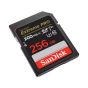 Memoria SanDisk SD 256GB UHS-I U3 V30 EXTREME PRO 200 MB/s