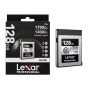 Lexar Profesional CFexpressTM Tarjeta Tipo B Serie Plata 128GB Lectura 1750MB/s Escritura 1300MB/s