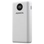 Cargador Portatil Digital Powerbank Adata P20000QCD Blanco