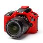 Funda protectora Easycover roja para cámara fotográfica 200D / SL2