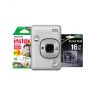 Instax Mini LiPlay Blanca + SD 16GB + 2-Pack