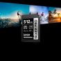 Memoria Lexar 512GB SDXC Silver Pro Class 10, U3, V60,  up to 280MB/s read, up to 160MB/s write