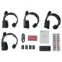 Hollyland Solidcom SE-4S Sistema de Intercomunicación con 4 Headsets (Dual Battery Version)