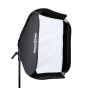 Softbox Handy Godox cuadrado 60x60cm, con adaptador Speedlights S2 y Flashes V1 plegable (SGUV6060)