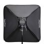 Softbox Handy Godox cuadrado 80x80cm, con adaptador Speedlights S2 y Flashes V1 plegable (SGUV8080)