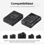 Batería Recargable K&F Concept EN-EL14 para Nikon