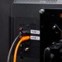Cable Tether Tools TetherPro Micro-HDMI a HDMI con Ethernet (naranja, 4,5 m) H2D15-ORG