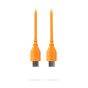 Cable Rode SC22 Orange USB-C a USB-C de 30 cm. para conectar micrófonos USB-C a computadoras