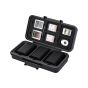 Estuche JJC Multi-Function 6 SD ,6 CFexpress Type-B/XQD,5 CFexpress Type-A 8 AA, LP-E6,FZ100 NPW235
